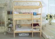 Детская двухъярусная кровать Домик (2)