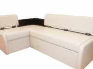 Угловой диван Модерн 3 ДУ со спальным местом и ящиками