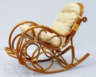 Кресло-качалка из натурального ротанга. (7)