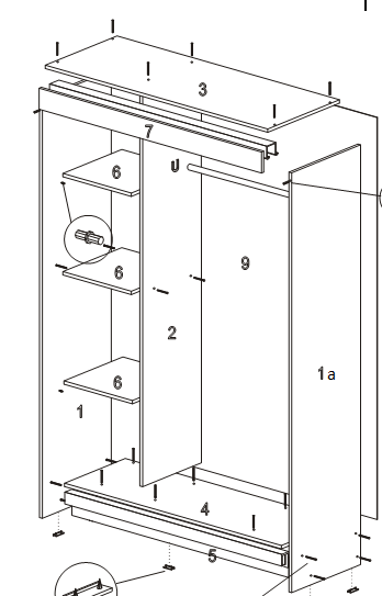Инструкция по изготовлению шкафа-купе своими руками: от проекта до сборки
