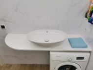 Столешница для ванной из искусственного камня (7)